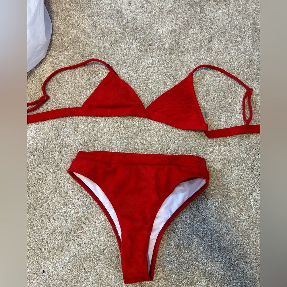Red bikini